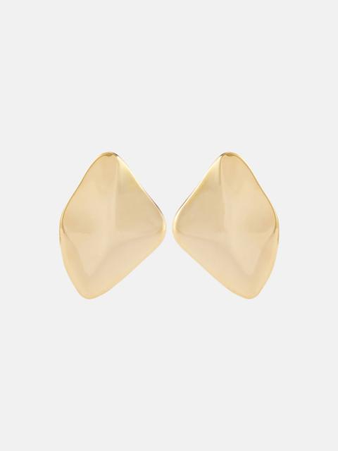 Sully Wave 18kt gold-plated earrings