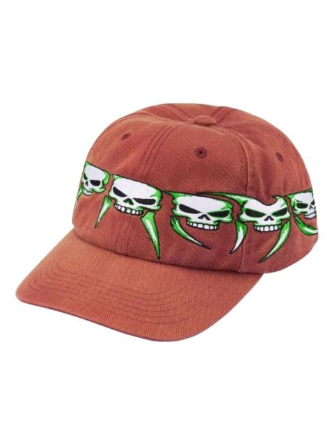 Supreme Supreme FW26 Skulls Spellout 6-Panel 'Rust' SUP-FW26-1084-RST