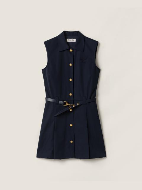 Miu Miu Poplin mini-dress
