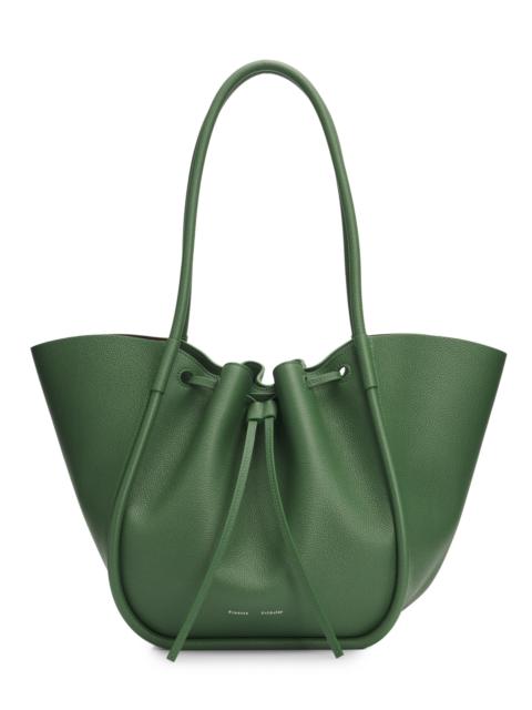 Proenza Schouler Women's Large Ruched Leather Tote Bag - Patina