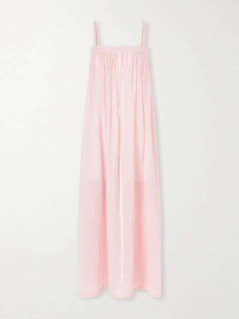 lemlem Eda Cotton-gauze Maxi Dress