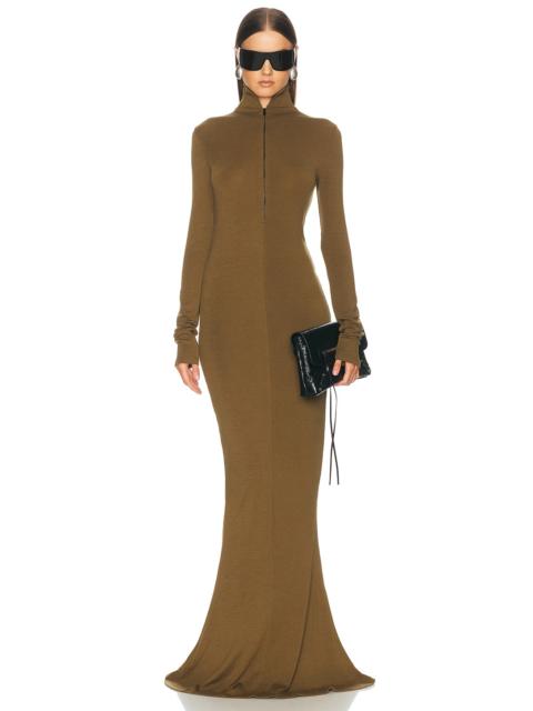MUGLER Column Maxi Dress