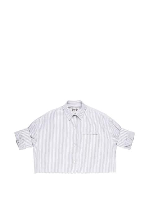 TWP Next Ex cropped shirt