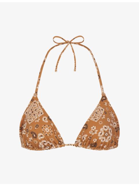 SKIMS Signature Swim Triangle Bikini Top