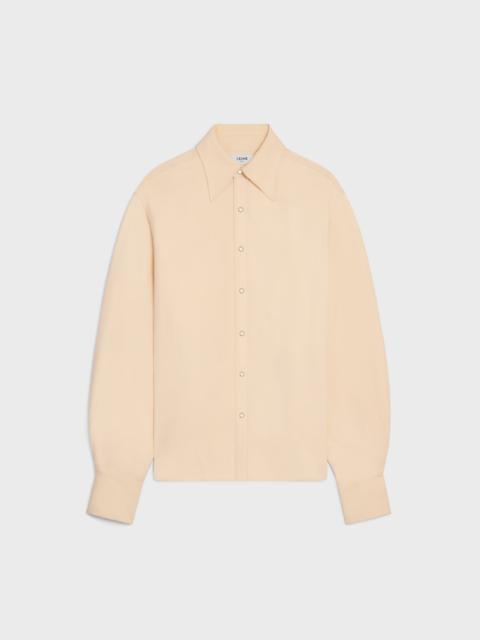CELINE shirt IN viscose and silk cady