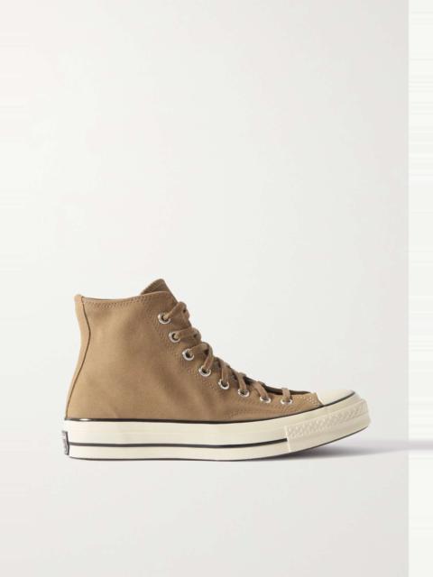 Chuck 70 suede high-top sneakers