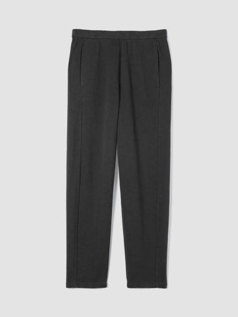 EILEEN FISHER Garment-Dyed Terry Slouchy Pant