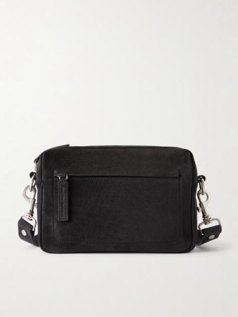 OFFICINE CREATIVE Quentin 25 Suede Messenger Bag