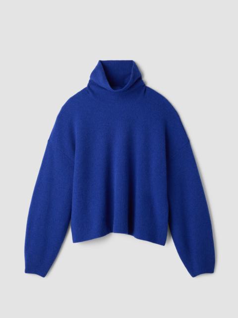 EILEEN FISHER Italian Cashmere Turtleneck Top
