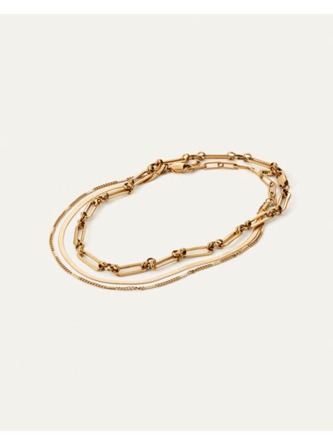 JENNY BIRD Classic Anklet Stack