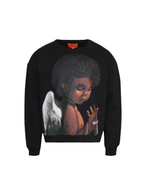 WHO DECIDES WAR Who Decides War Sacred Being Crewneck Sweater 'Coal'
