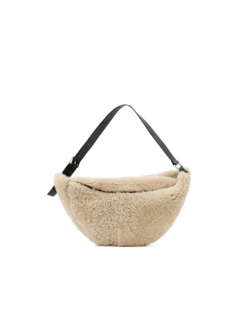 ALLSAINTS Luna embossed-logo cross body bag