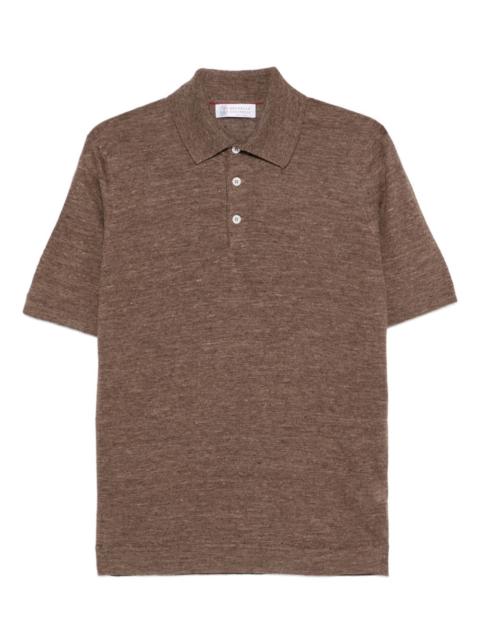 Brunello Cucinelli button polo shirt