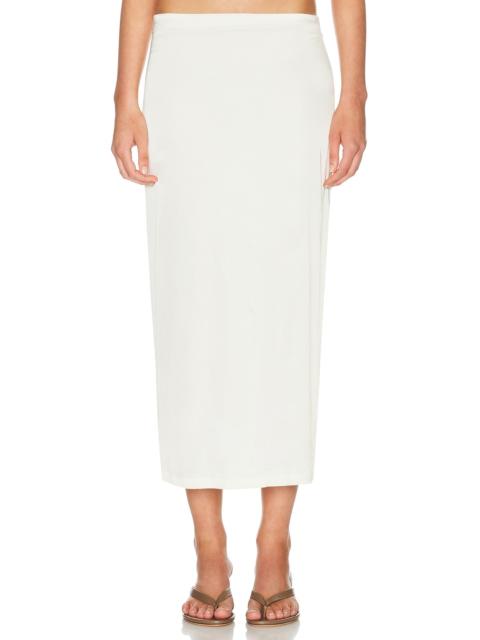 Enza Costa Lustre Column Skirt