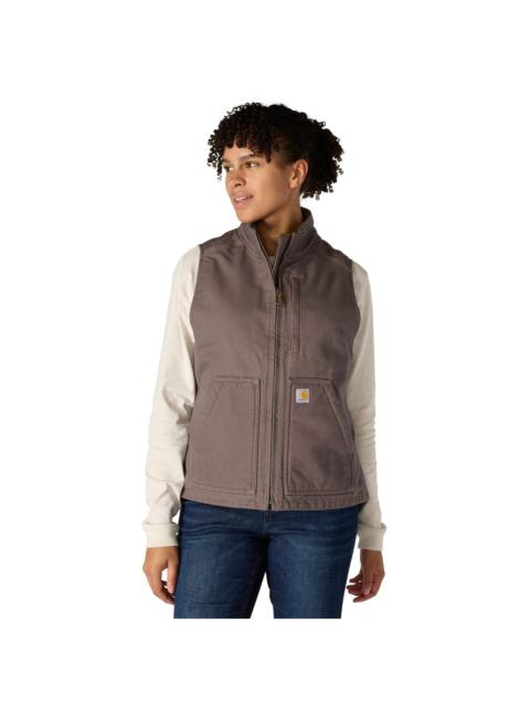 Carhartt Women's Washed Duck Mock Neck Vest