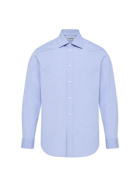 Jil Sander Light Long Sleeve Fil-à-Fil Shirt