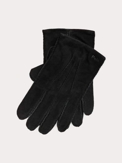 Polo Ralph Lauren Cashmere-Lined Suede Gloves