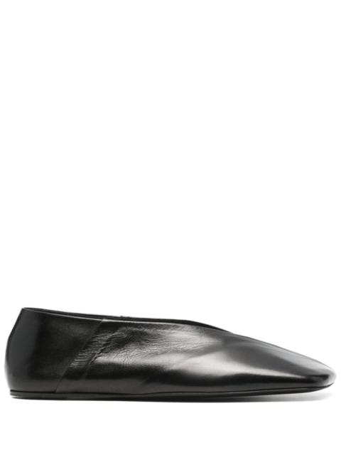 Jil Sander Women Leather Ballet Flats