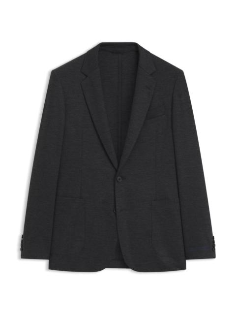 BOSS BOSS BY BECKHAM MELANGE JACKET IN ITALIAN VIRGIN WOOL