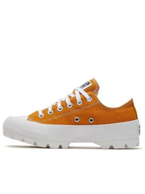 Converse (WMNS) Converse Chuck Taylor All Star Low 'Seasonal Lugged - Saffron Yellow' 568621C