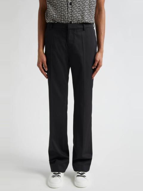 Technical Flare Virgin Wool Twill Pants