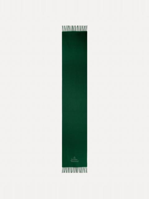 Vivienne Westwood EMBROIDERED LOGO SCARF