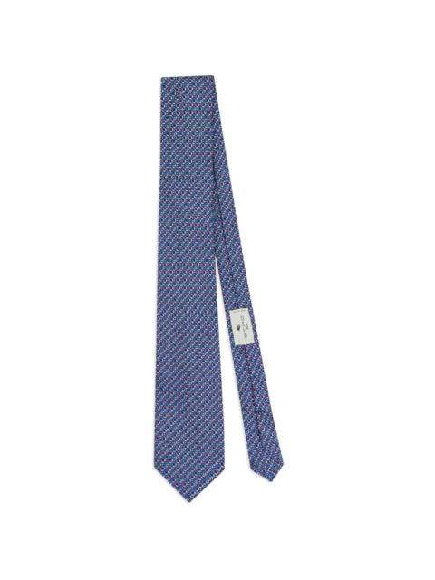 Etro patterned-jacquard silk tie