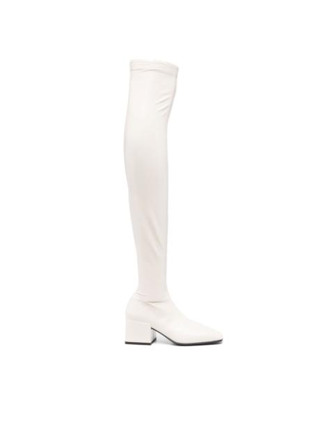 courrèges thigh-high boots