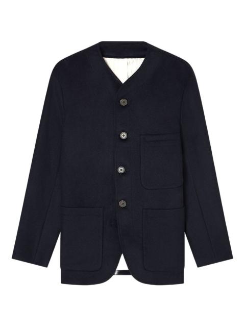 EMPORIO ARMANI Buttoned patch-pocket jacket
