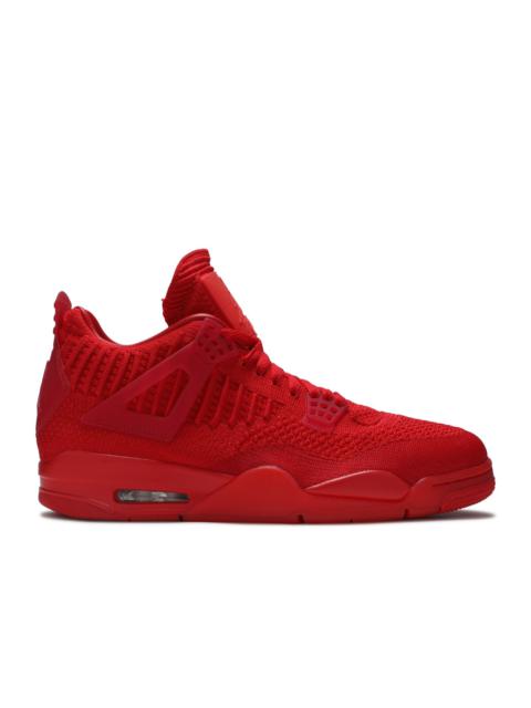 Jordan 에어 요르단 4 Retro Flyknit '대학 빨간 이름 *