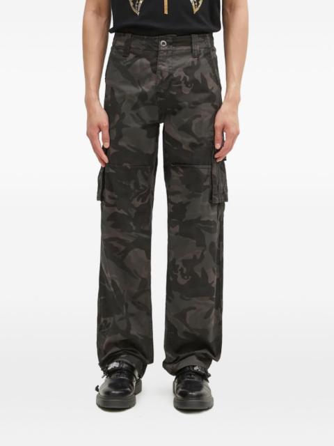 ALPHA INDUSTRIES Jat camouflage cargo trousers