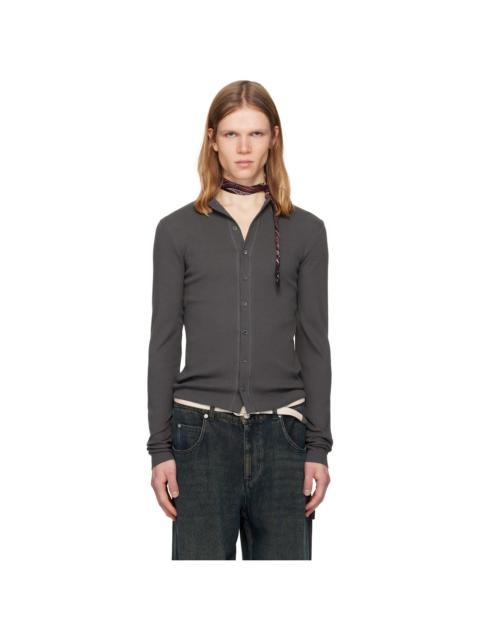 MAGLIANO Gray 'Nudo' Serafino Cardigan