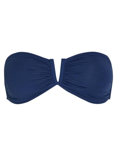 MELISSA ODABASH Melissa Odabash Alba Pleated Bikini top