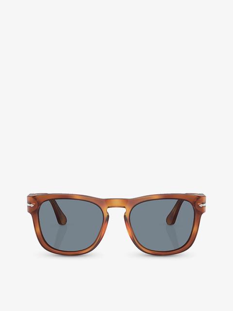 PO3333S Elio square-frame acetate sunglasses