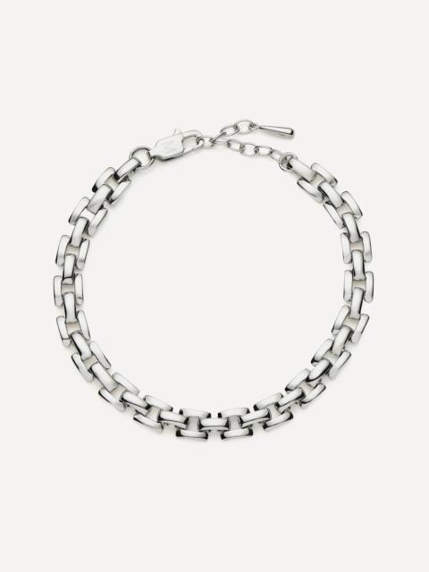 MISSOMA Platinum-Plated Timepiece Link Chain Bracelet