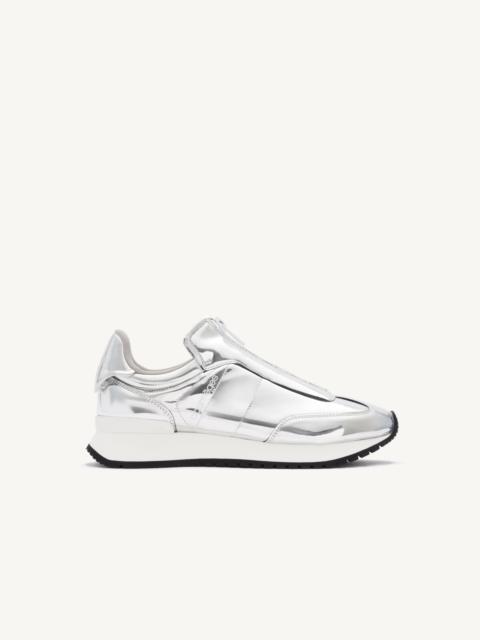 courrèges ZIPPER MIRROR SNEAKERS