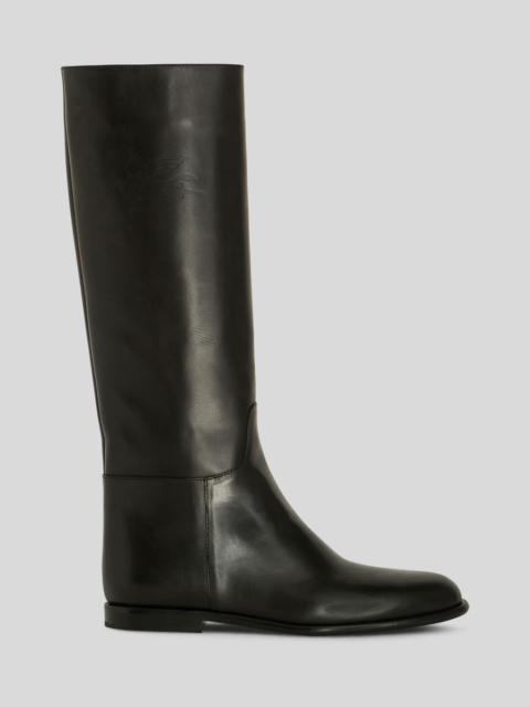 Etro LEATHER RIDING BOOTS