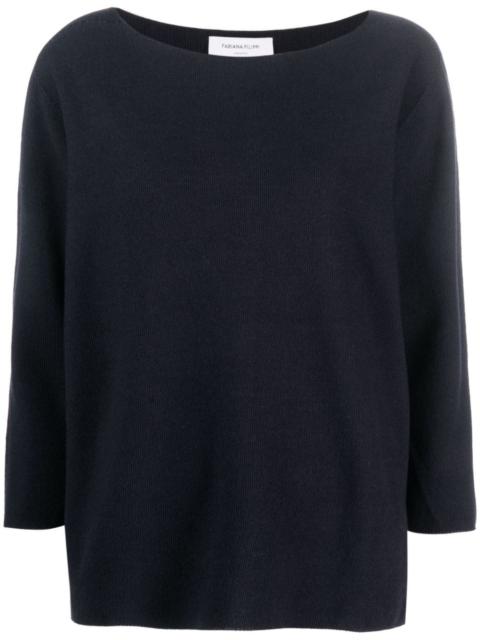 FABIANA FILIPPI three-quarter length sleeved top