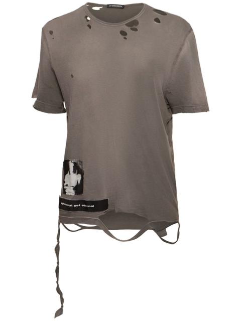 Ann Demeulemeester Fanie distressed cotton t-shirt