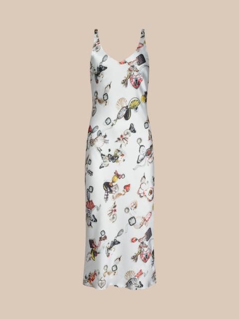 L'AGENCE Anika Slip Dress