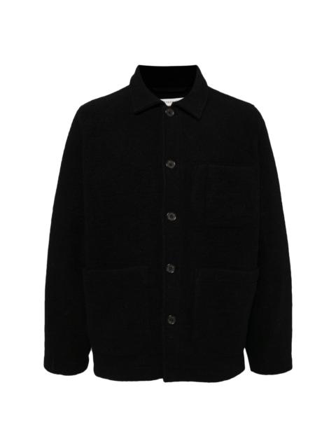 fleece field jacket