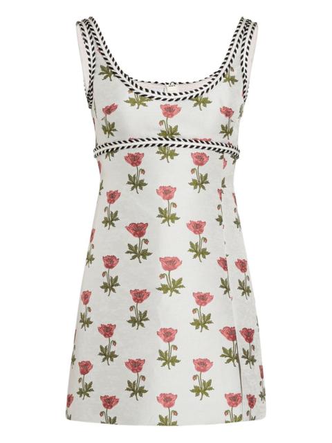 GIAMBATTISTA VALLI floral-print mini dress