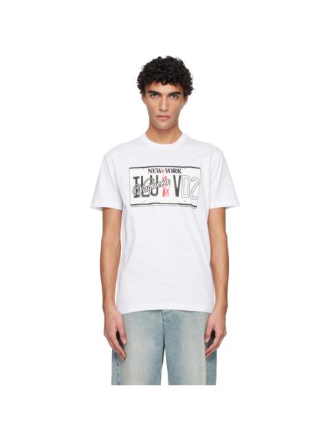 DSQUARED2 White Vaquera Edition Cool Fit T-shirt