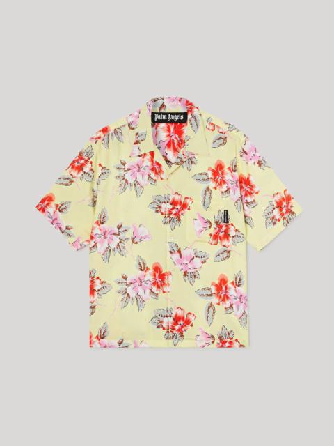 Palm Angels HIBISCUS BOWLING SHIRT