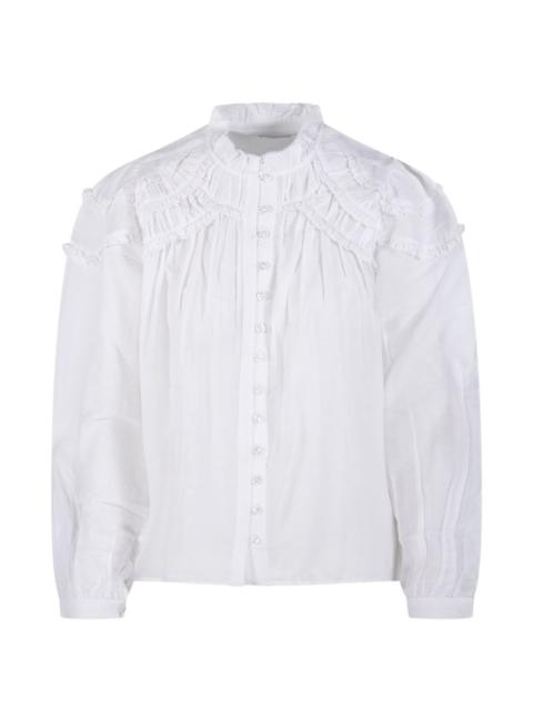 Isabel Marant Étoile Christa ruffled button shirt