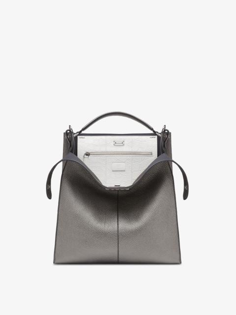 FENDI Gray leather bag