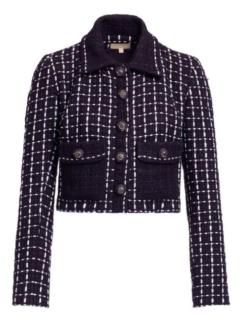 ELIE SAAB tweed pocket jacket