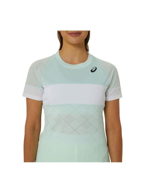 Asics (WMNS) ASICS Game T-shirt 'Pale Blue' 2042A301-409