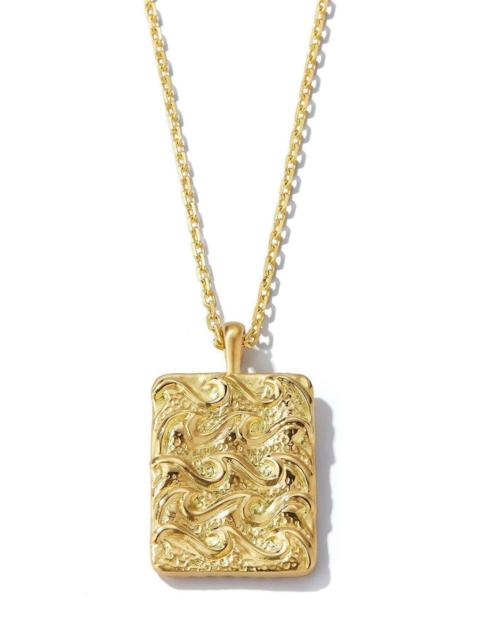 DAVID WEBB Diamond Aquarius Pendant Necklace