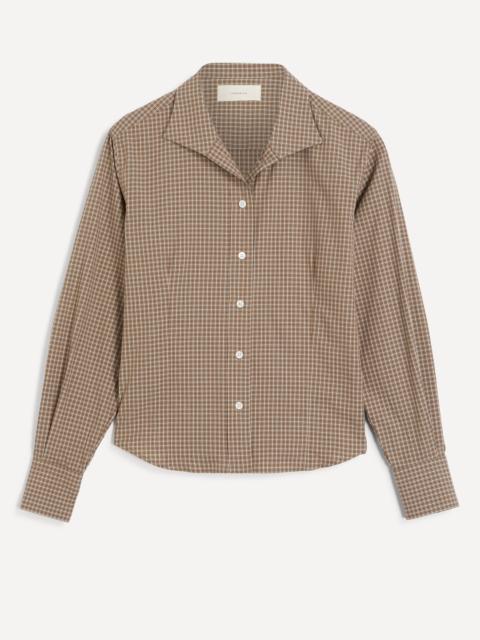 JEANERICA Vera Brown Check Shirt